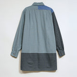 GRANDPA SHIRT CRAZY PATTERN DOBBY