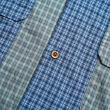 GRANDPA SHIRT CRAZY PATTERN DOBBY