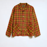 FRENCH CHORE JACKET HEMP CHECK