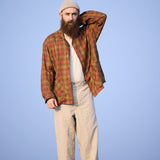 FRENCH CHORE JACKET HEMP CHECK