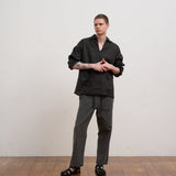 FRENCH PULLOVER SHIRT HEMP