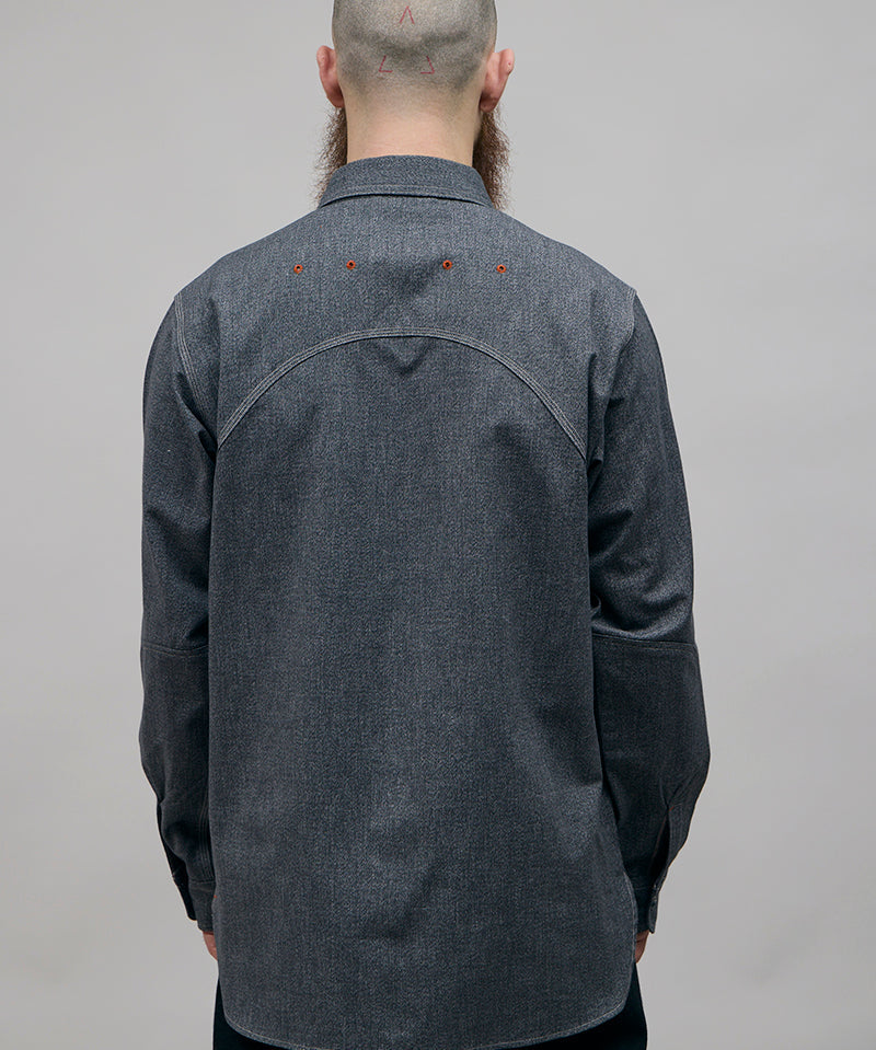 NEW MEDICAL SHIRT - SALT & PEPPER