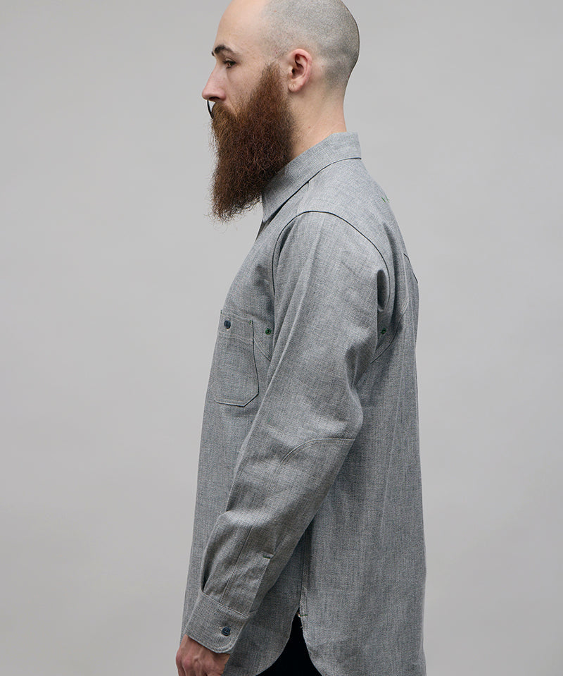 NEW MEDICAL SHIRT - SALT & PEPPER