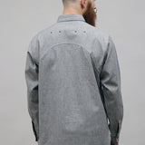 NEW MEDICAL SHIRT - SALT & PEPPER