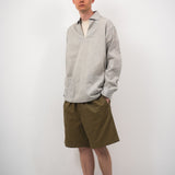 FRENCH PULLOVER SHIRT - DUNGAREE
