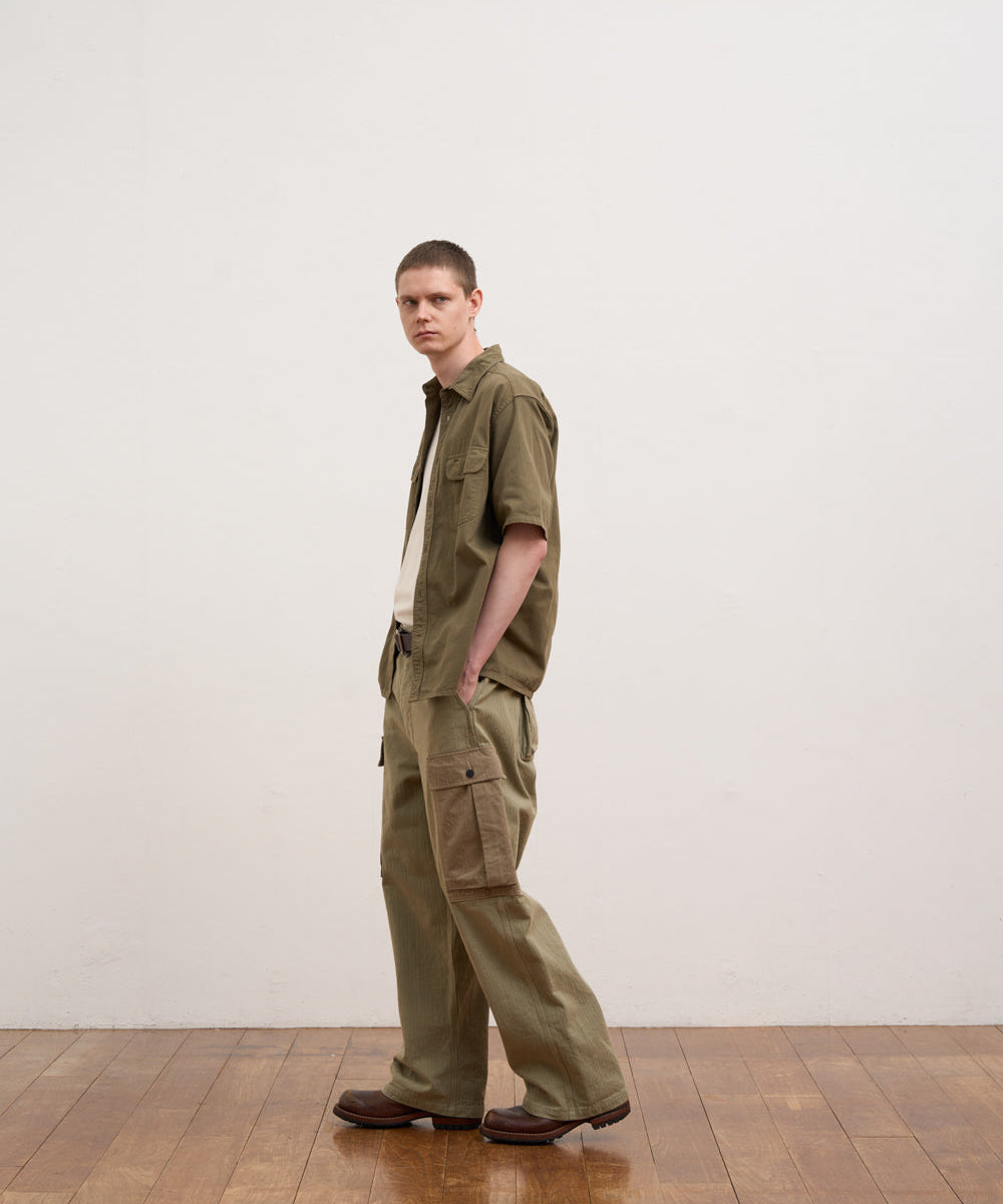 50s SQUARE HEM WORK SHIRT