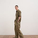 50s SQUARE HEM WORK SHIRT