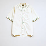 BASEBALL SHIRT SHORT SLEEVE COTTON TWILL