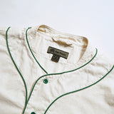 BASEBALL SHIRT SHORT SLEEVE COTTON TWILL