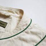 BASEBALL SHIRT SHORT SLEEVE COTTON TWILL