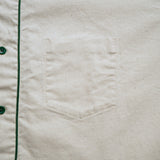 BASEBALL SHIRT SHORT SLEEVE COTTON TWILL