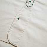 BASEBALL SHIRT SHORT SLEEVE COTTON TWILL
