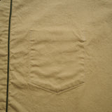 BASEBALL SHIRT SHORT SLEEVE COTTON TWILL