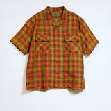 OPEN COLLAR SHIRT - HEMP CHECK