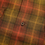 OPEN COLLAR SHIRT - HEMP CHECK