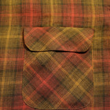 OPEN COLLAR SHIRT - HEMP CHECK