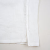 OPEN COLLAR SHIRT LINEN TWILL