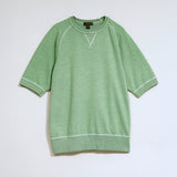 SHORT SLEEVE SWEAT SHIRT COTTON PIGMENT