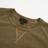 SHORT SLEEVE SWEAT SHIRT COTTON PIGMENT