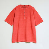 50s HENLEY NECK SHIRT PIGMENT