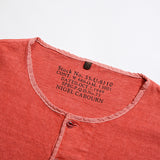 50s HENLEY NECK SHIRT PIGMENT