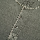 50s HENLEY NECK SHIRT PIGMENT