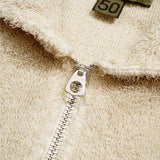 ZIP UP SHORT SLEEVE SHIRT - PILE