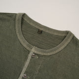USMC T-SHIRT HENLEY NECK