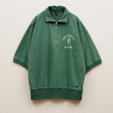 HALF ZIP SWEAT SHORT SLEEVE
