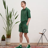 HALF ZIP SWEAT SHORT SLEEVE