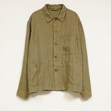 USMC CHORE JACKET LINEN HERRINGBONE TWILL