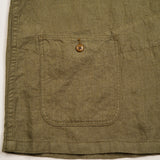 USMC CHORE JACKET LINEN HERRINGBONE TWILL