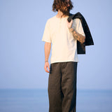 WIDE FRENCH WORK PT CHAMBRAY