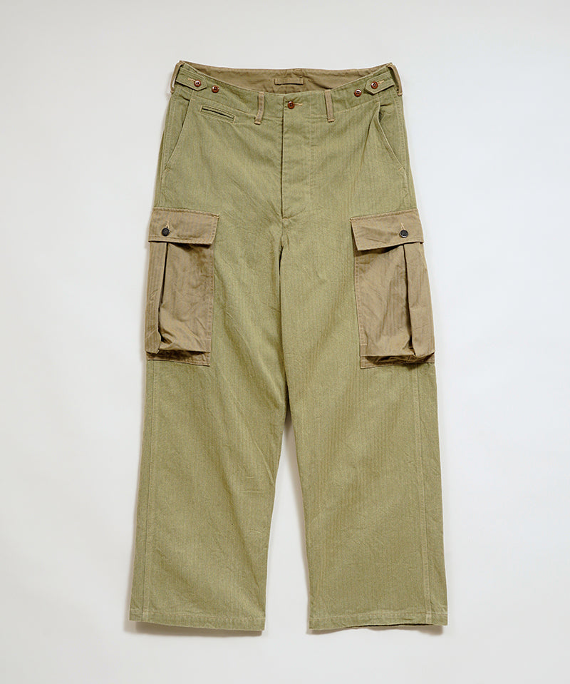 40s MONKEY PANT - MIX HERRINGBONE