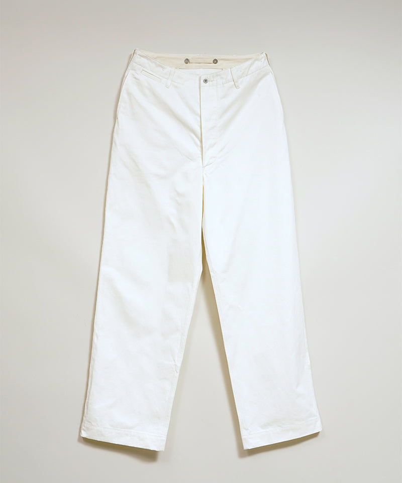 BASIC CHINO PANT　WHITE