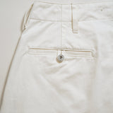 BASIC CHINO PANT　WHITE