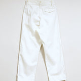 BRITISH ARMY PANT WHITE DENIM