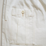 BRITISH ARMY PANT WHITE DENIM