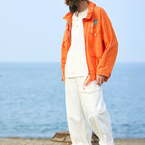 BRITISH ARMY PANT WHITE DENIM