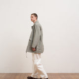 BRITISH ARMY PANT WHITE DENIM