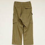 ROYAL NAVY CARGO PANT - LINEN HERRINGBONE TWILL