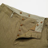 ROYAL NAVY CARGO PANT - LINEN HERRINGBONE TWILL