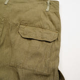 ROYAL NAVY CARGO PANT - LINEN HERRINGBONE TWILL