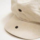 WORKER CASQUET LINEN NIDOM
