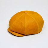 LEATHER CASQUET - HORSE NUBUCK