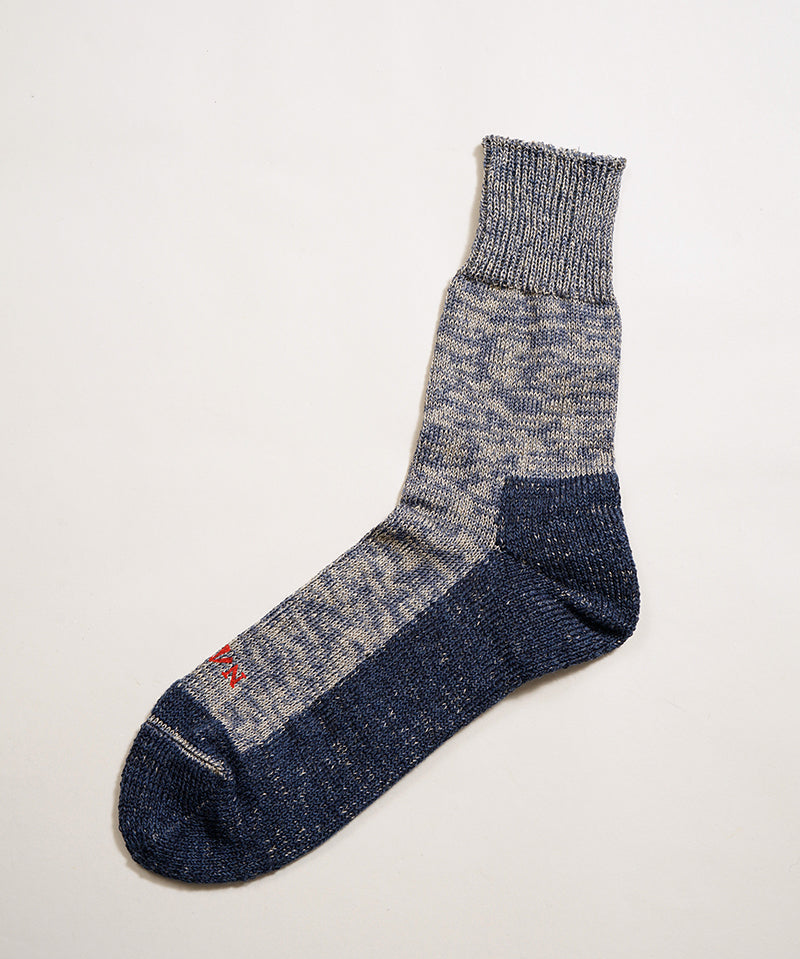 PILE SOCKS LINEN COTTON