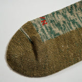 PILE SOCKS LINEN COTTON