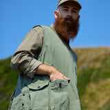 PULLOVER FISHING VEST RIPSTOP