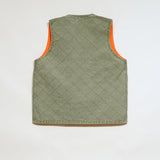 QUILTING DECK VEST RIPSTOP REVERSIBLE
