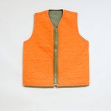 QUILTING DECK VEST RIPSTOP REVERSIBLE